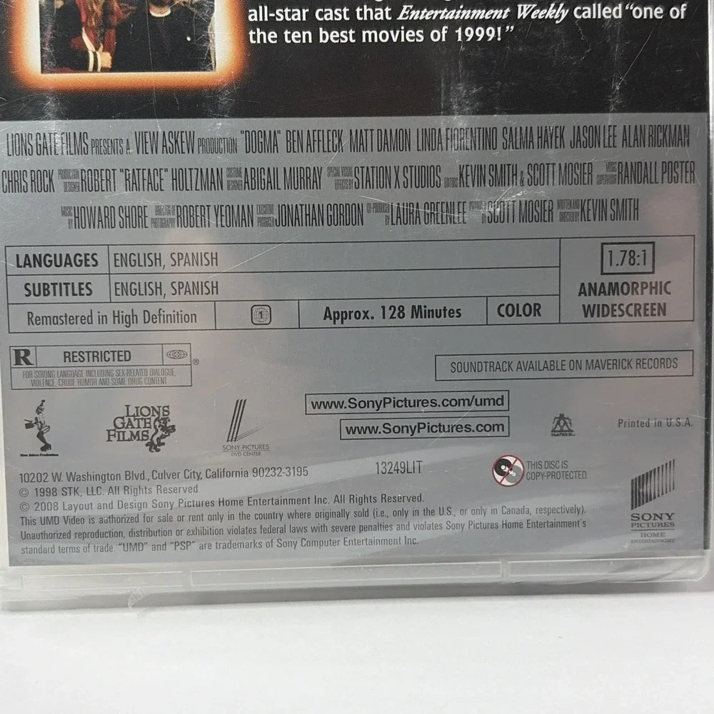 Sony dogma umd